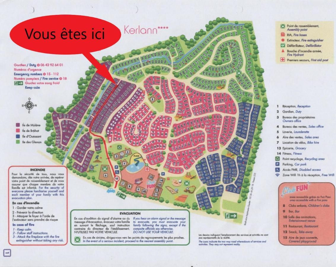 Mobil-Home 6/8 Personnes Au Domaine De Kerlann, Pont-Aven Kültér fotó